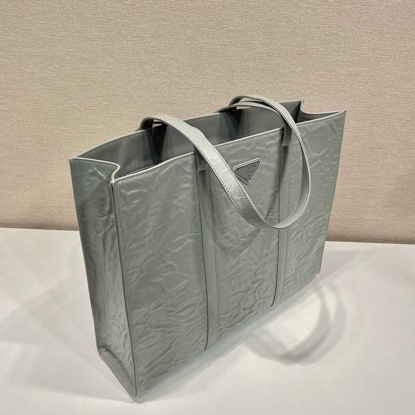Prada Large Antique Nappa Leather Tote - EUR FASHION