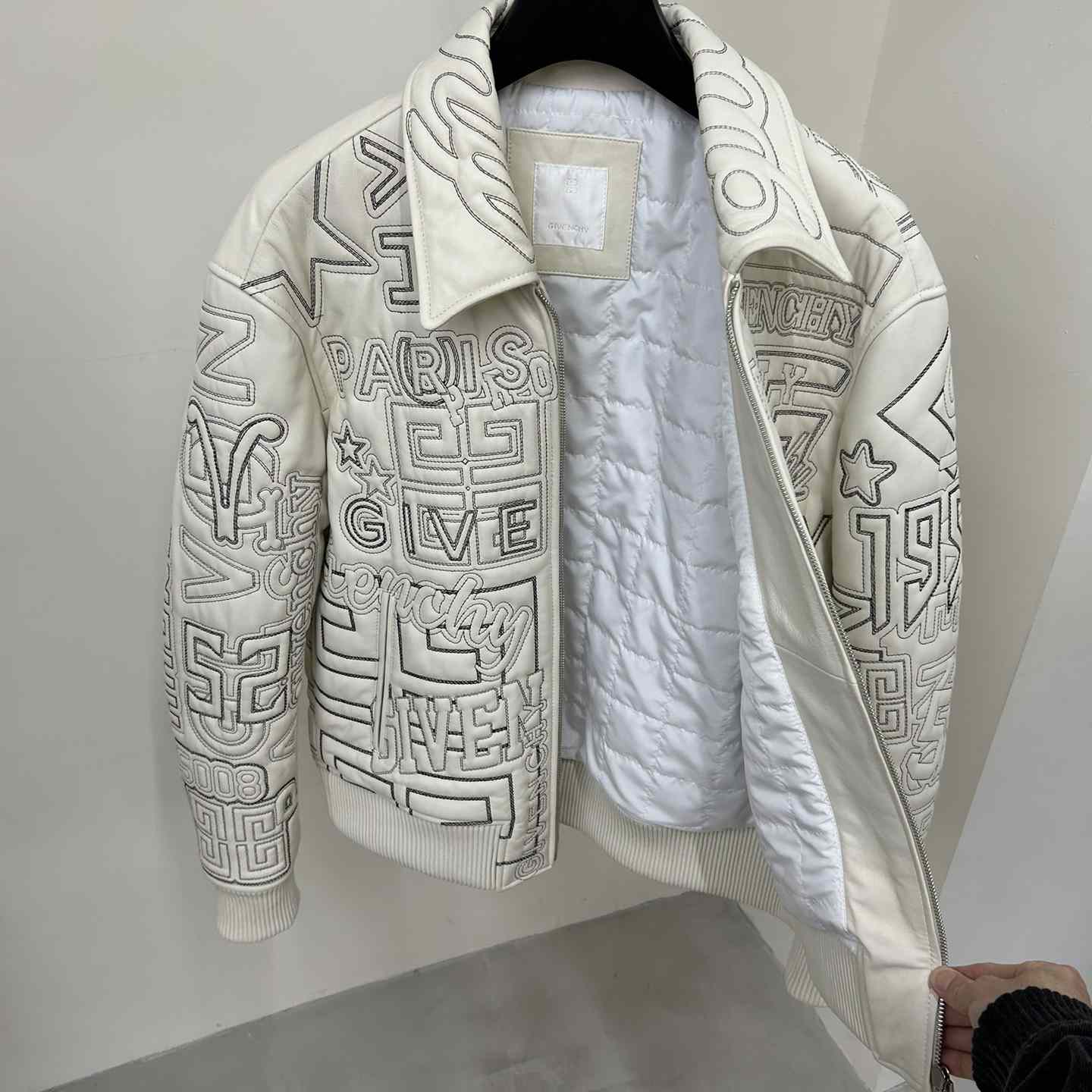 Givenchy Leather Bomber - EUR FASHION