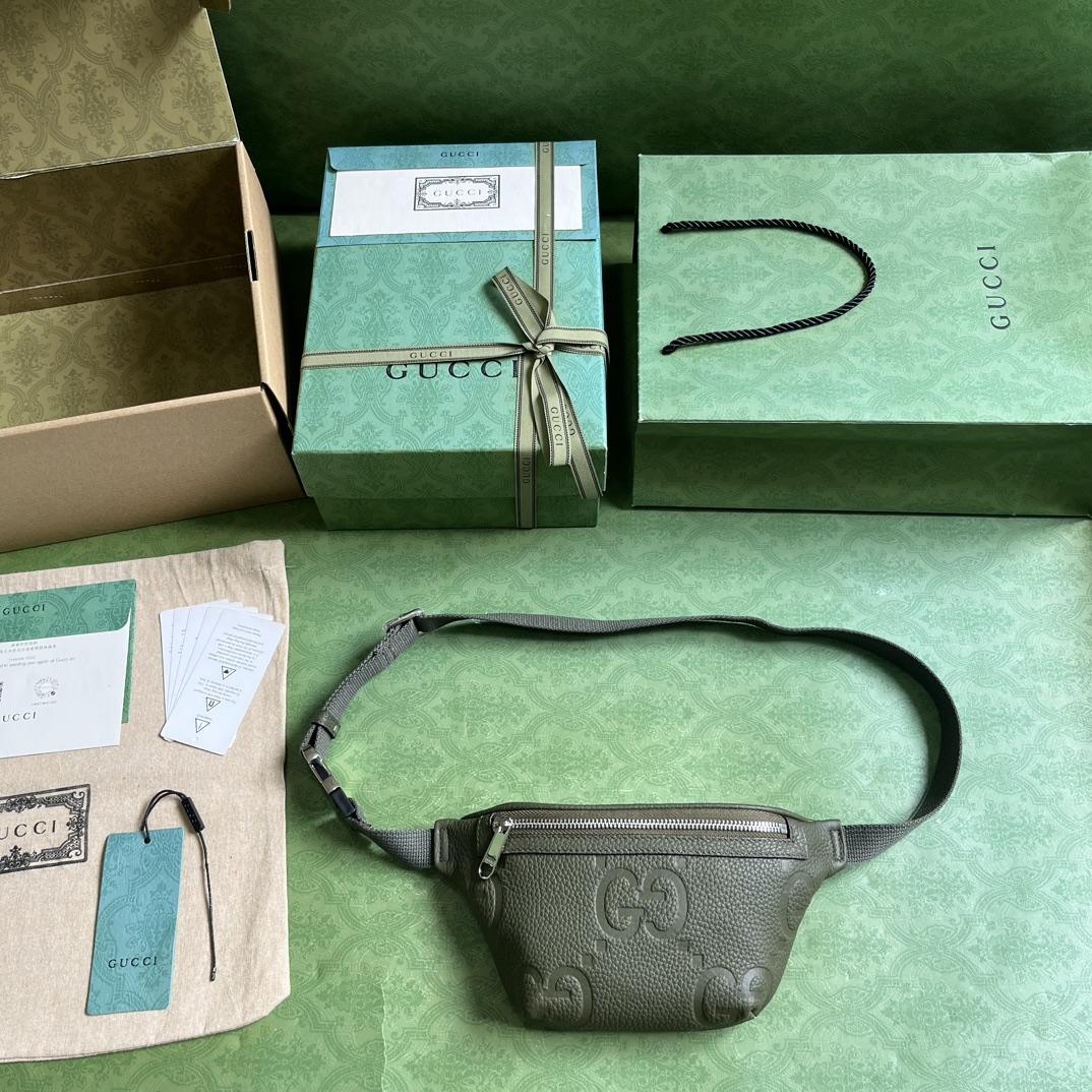 Gucci Jumbo GG Small Belt Bag (23×13×5cm) - EUR FASHION