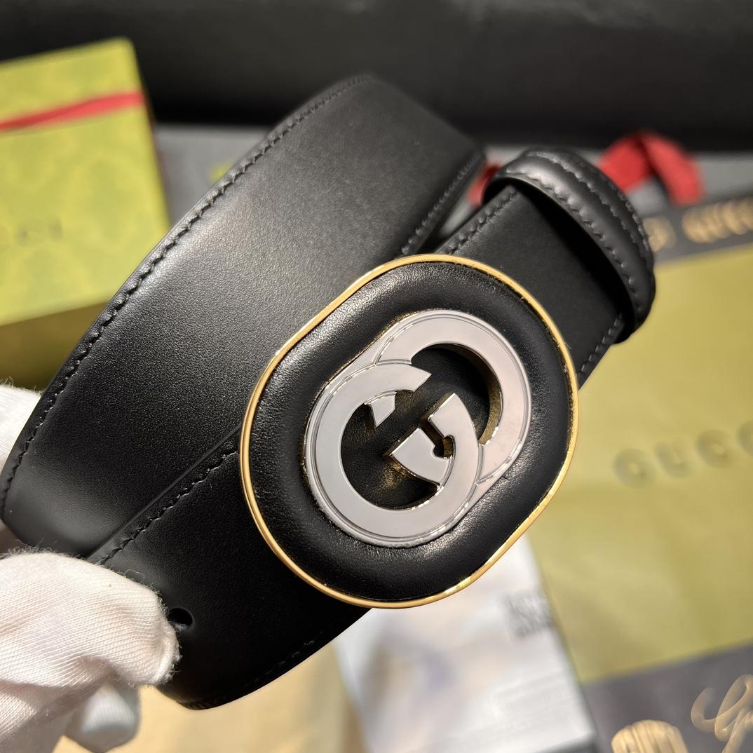 Gucci Belt With Interlocking G Buckle - EUR FASHION
