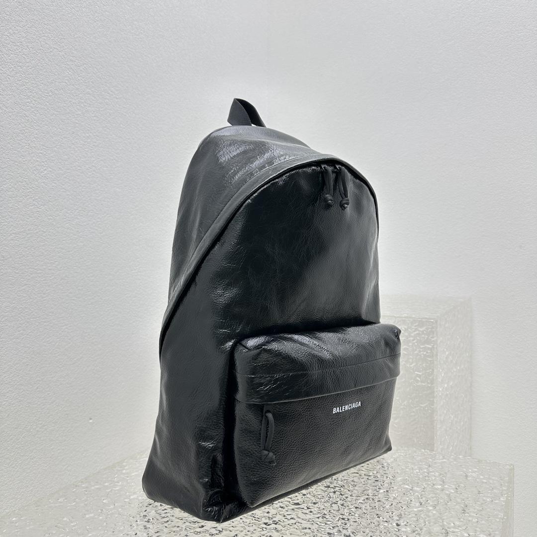 Balenciaga Explorer Backpack In Black (34.8x47x19.8cm) - EUR FASHION