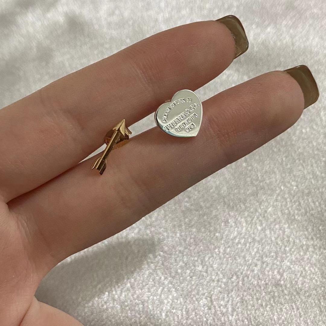 Tiffany&CO Lovestruck Heart Tag & Arrow Earrings - EUR FASHION