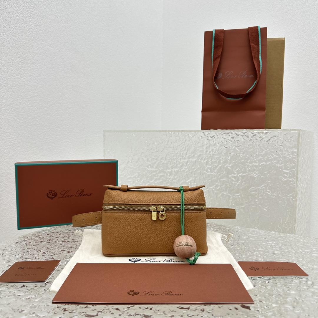 Loro Piana Extra pocket L16 Belt Bag  (16×6×10cm) - EUR FASHION