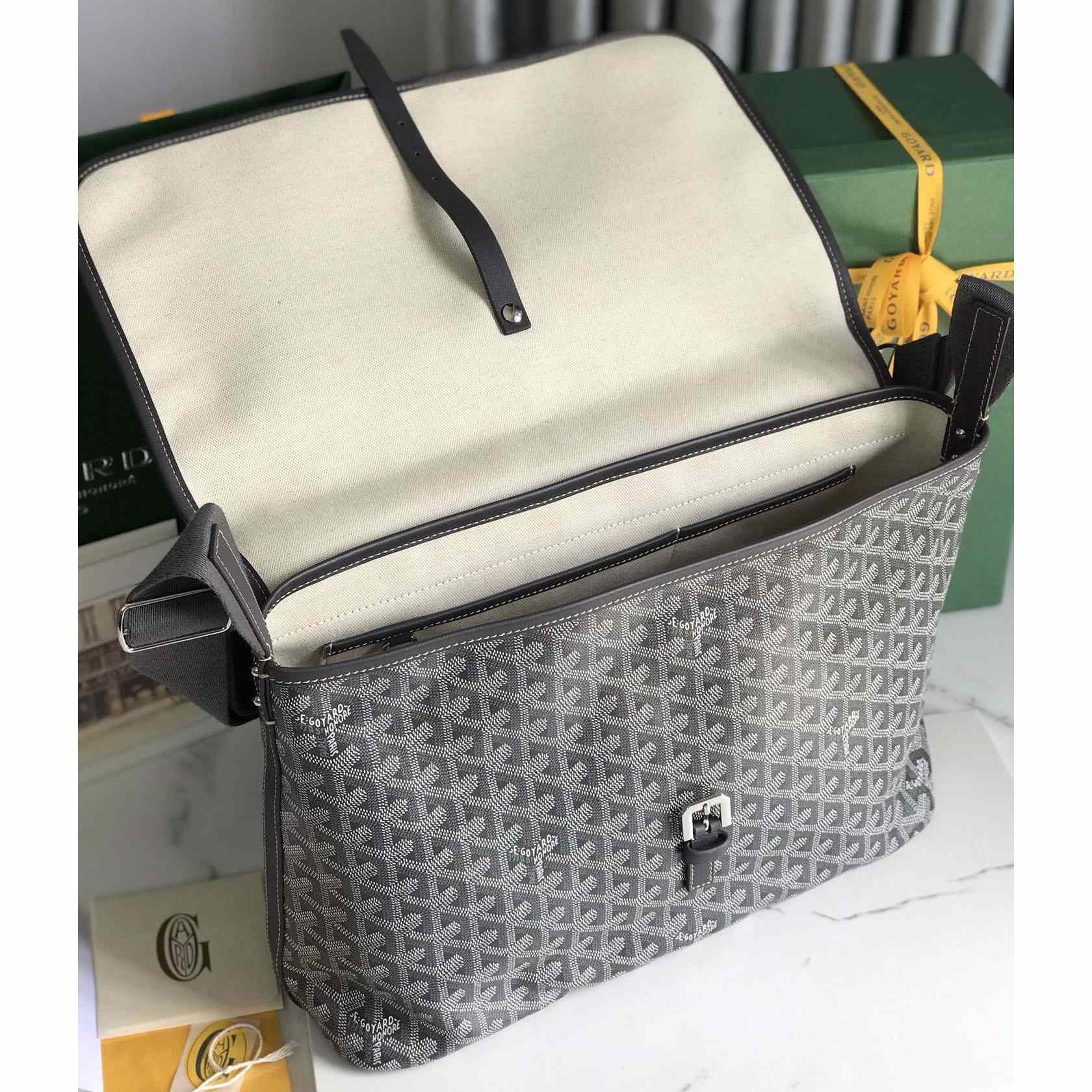 Goyard Capetien Messenger Bag (35×26×7.5cm) - EUR FASHION