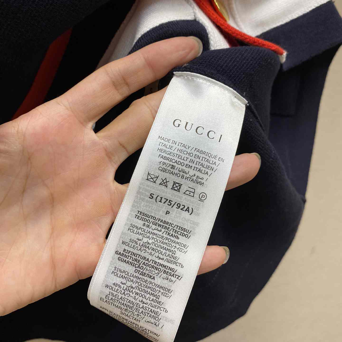 Gucci Knit Wool Cardigan With Patch - EUR FASHION