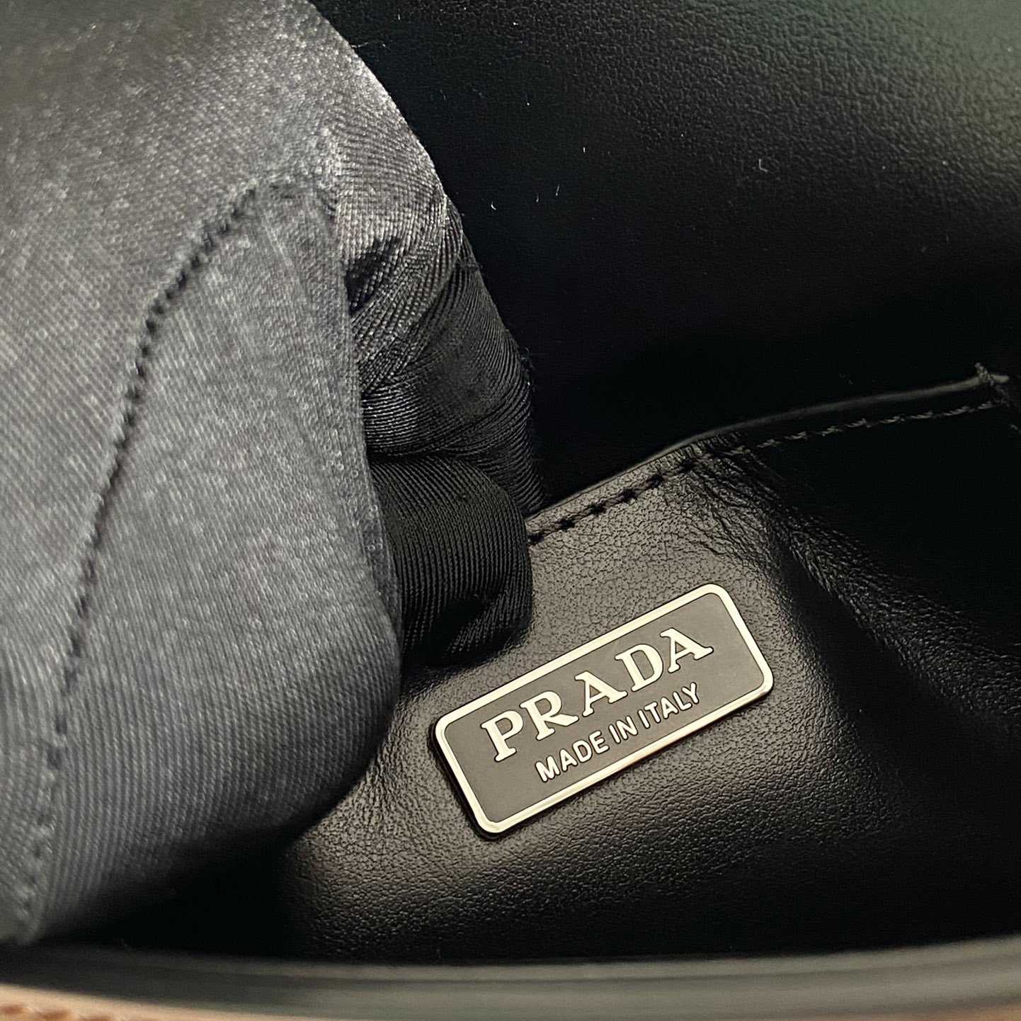 Prada Brushed Leather Mini-bag With Shoulder Strap - EUR FASHION