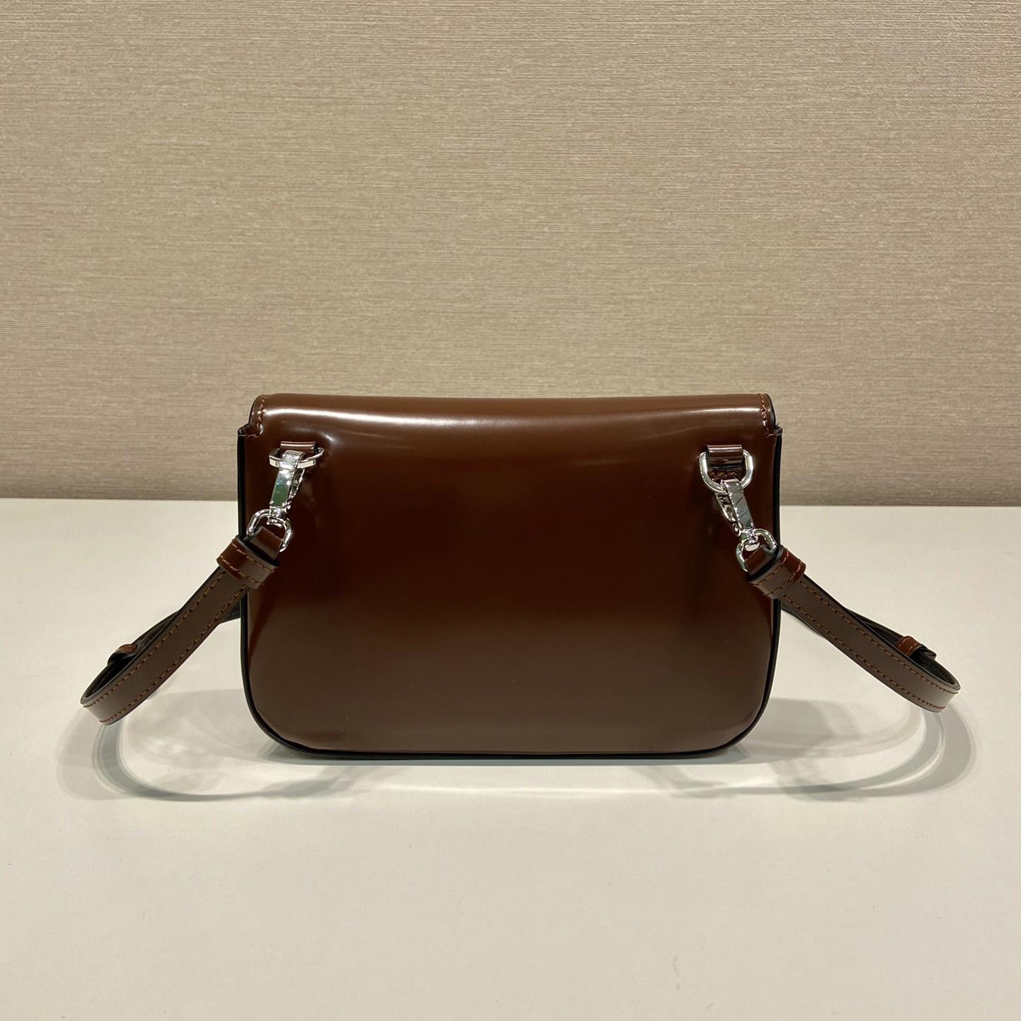 Prada Brushed Leather Mini-bag With Shoulder Strap - EUR FASHION