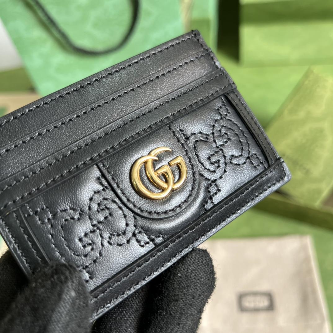 Gucci GG Matelasse Card Case - EUR FASHION