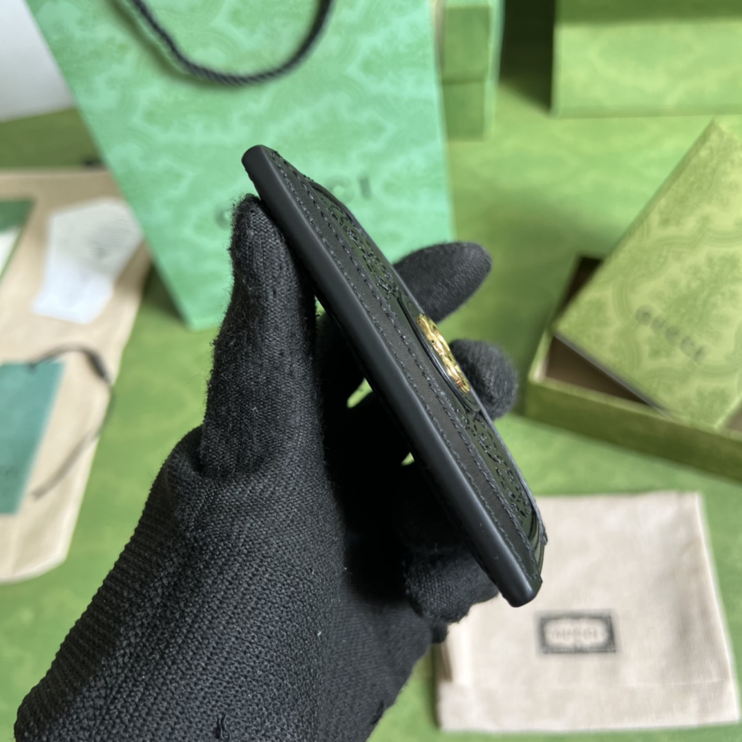 Gucci GG Matelasse Card Case - EUR FASHION