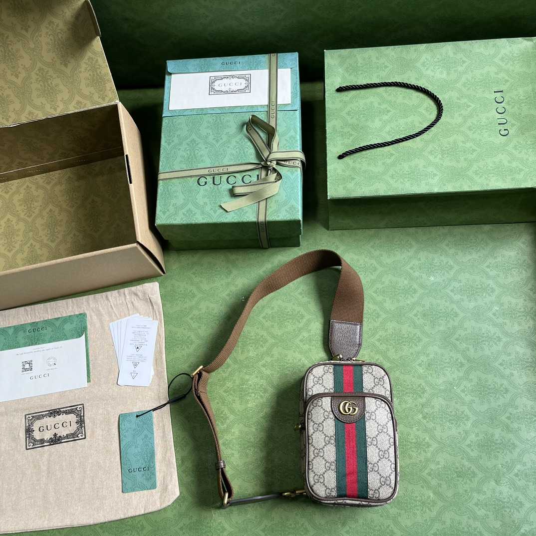 Gucci Ophidia GG Mini Bag (12x 18x 6.9cm) - EUR FASHION