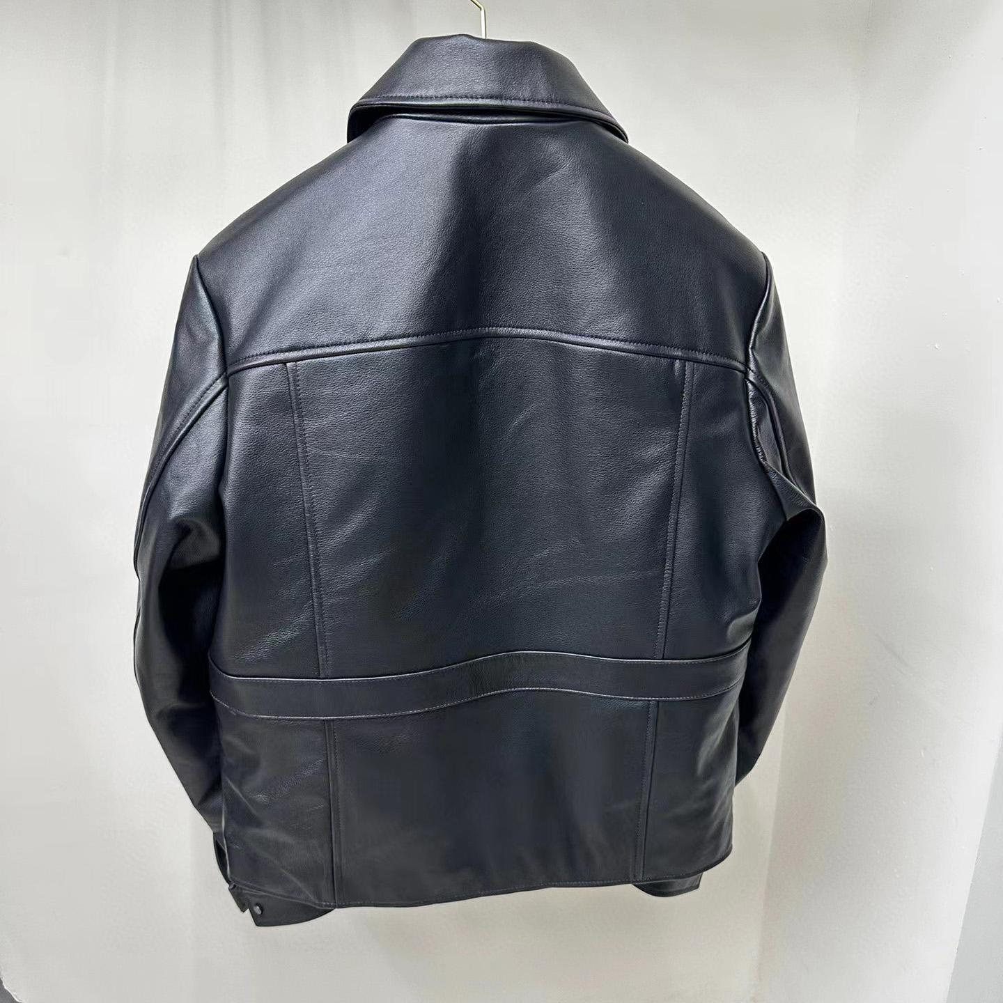 Louis Vuitton Monogram Leather Trucker Jacket   1AAUY8 - EUR FASHION