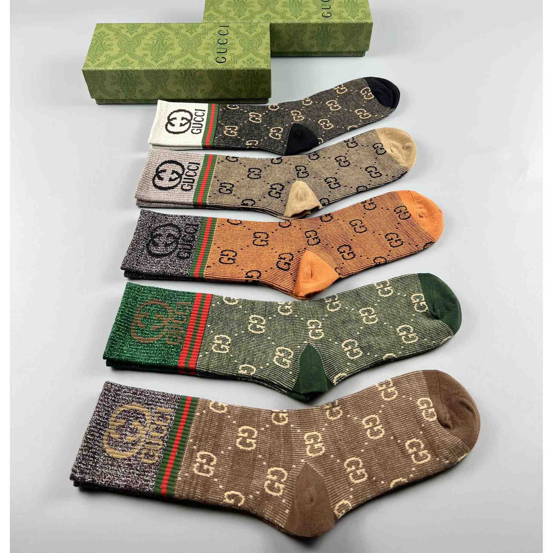 Gucci GG Socks/Box - EUR FASHION