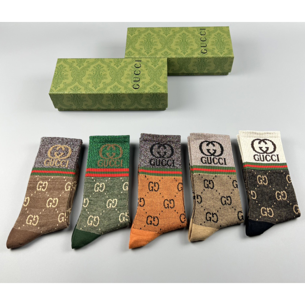 Gucci GG Socks/Box - EUR FASHION