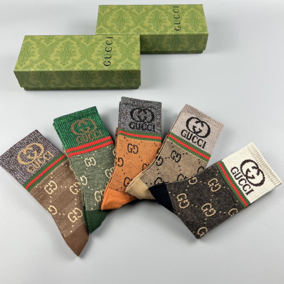 Gucci GG Socks/Box - EUR FASHION