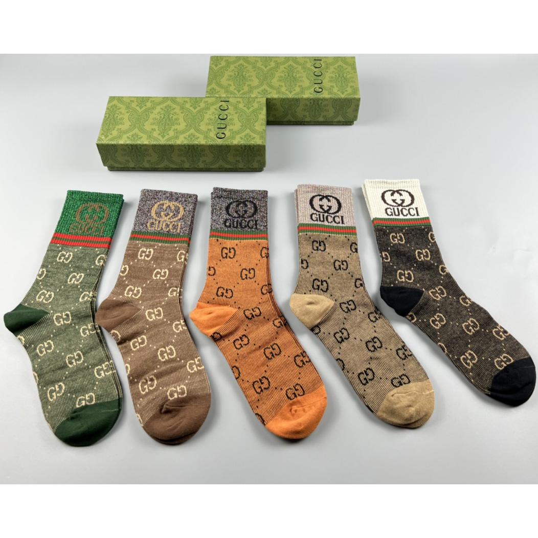 Gucci GG Socks/Box - EUR FASHION