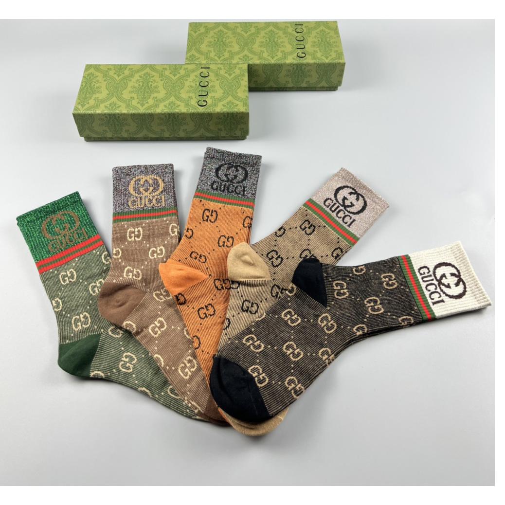 Gucci GG Socks/Box - EUR FASHION