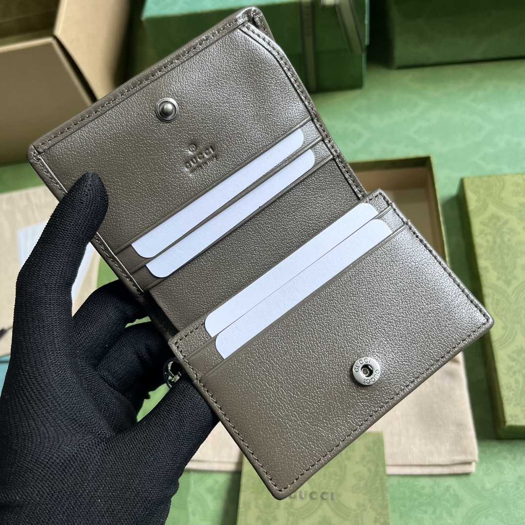 Gucci Blondie Card Case Wallet (8.5x 11x 3cm) - EUR FASHION