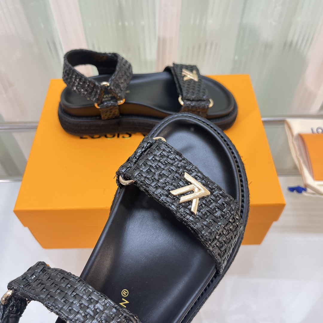 Louis Vuitton Cordoba Flat Comfort Sandal - EUR FASHION