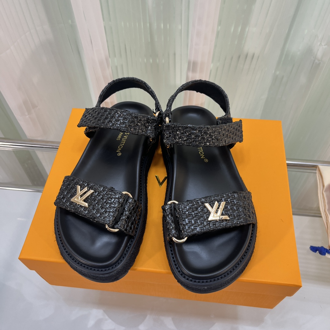 Louis Vuitton Cordoba Flat Comfort Sandal - EUR FASHION