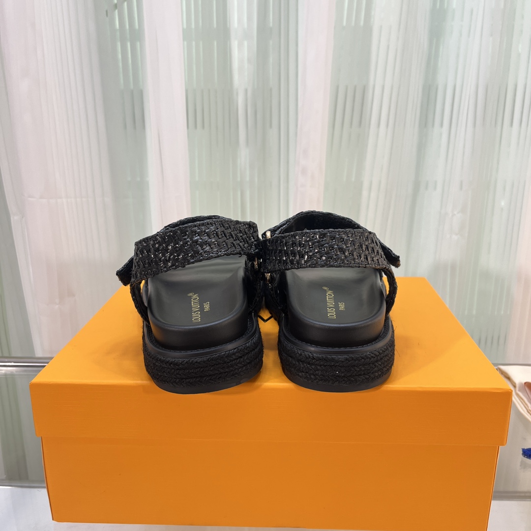 Louis Vuitton Cordoba Flat Comfort Sandal - EUR FASHION
