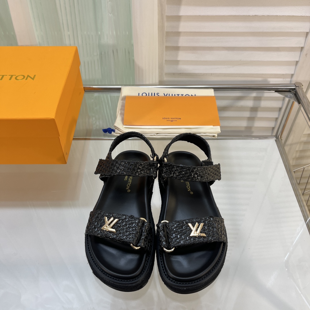 Louis Vuitton Cordoba Flat Comfort Sandal - EUR FASHION