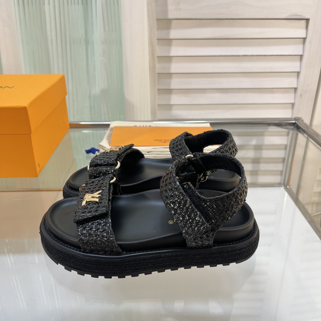 Louis Vuitton Cordoba Flat Comfort Sandal - EUR FASHION