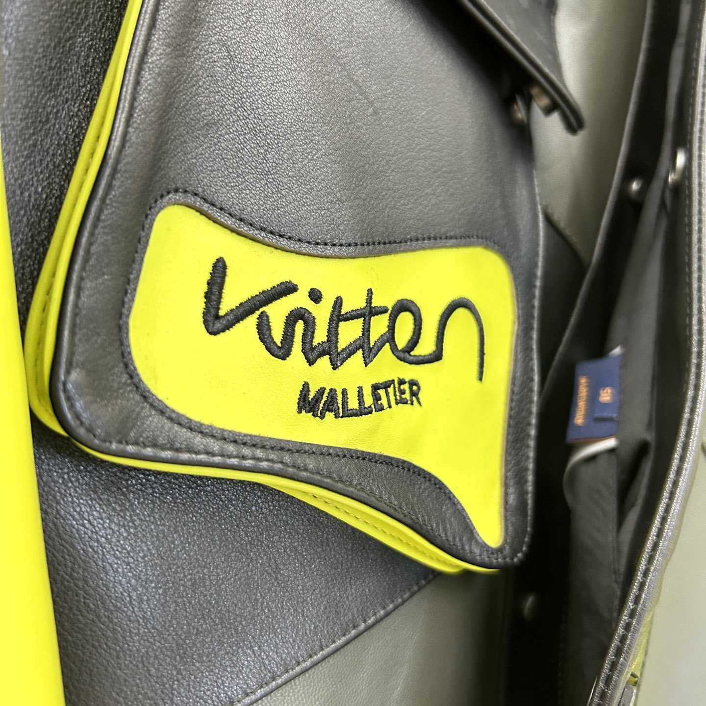 Louis Vuitton Distorted Motocycle Leather Jacket - EUR FASHION
