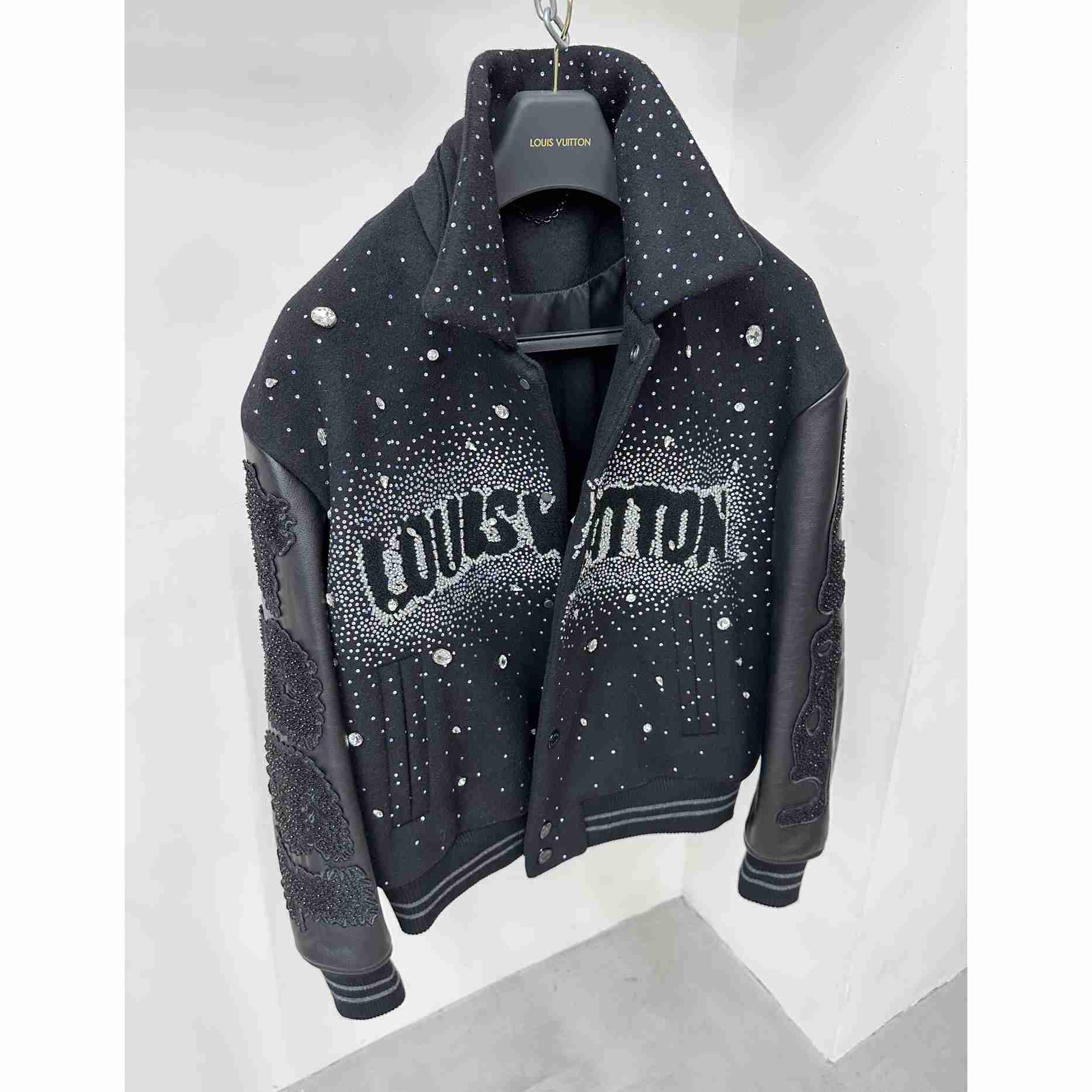 Louis Vuitton Made To Order Embroidered Varsity Blouson   1ABY78 - EUR FASHION