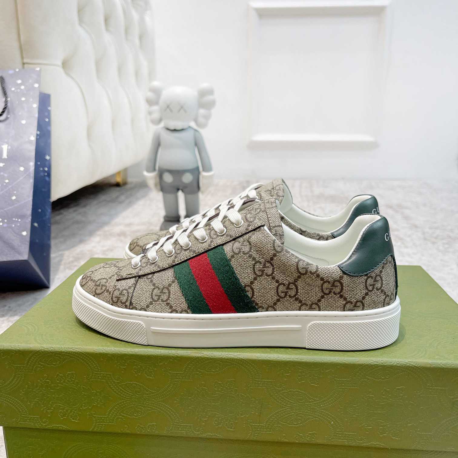 Gucci Ace Sneaker With Web - EUR FASHION