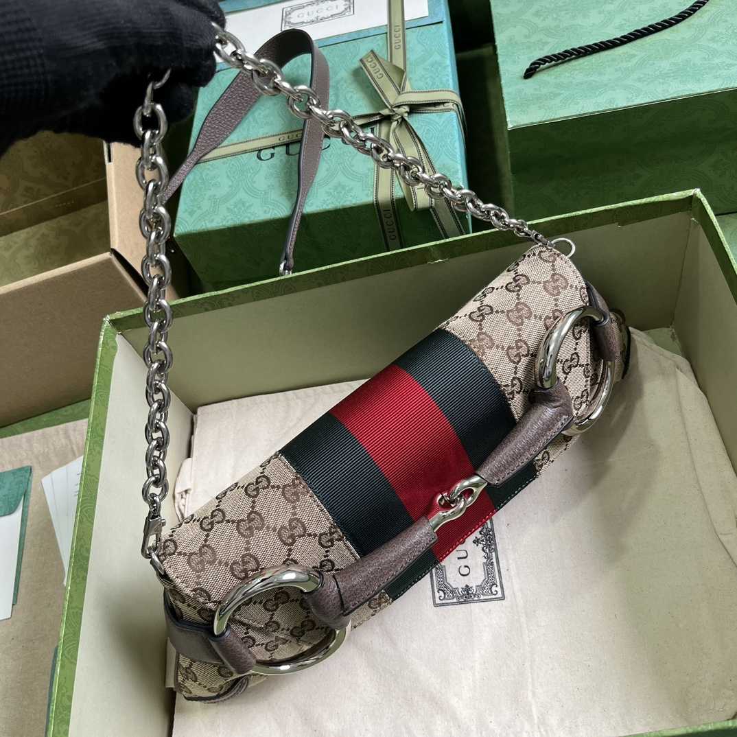 Gucci Horsebit Chain Medium Shoulder Bag (38x 15x 16cm) - EUR FASHION