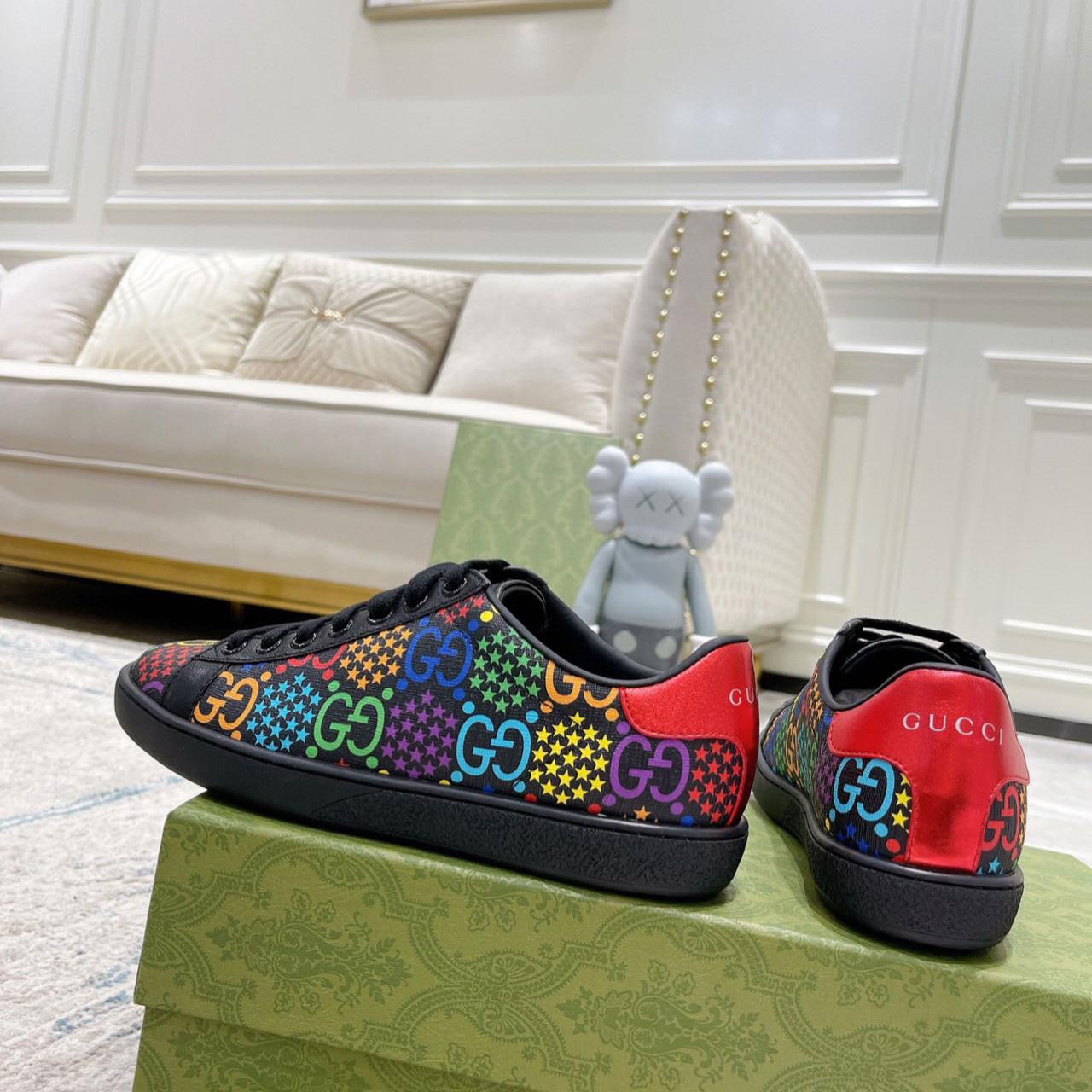 Gucci GG Psychedelic Ace Sneaker - EUR FASHION