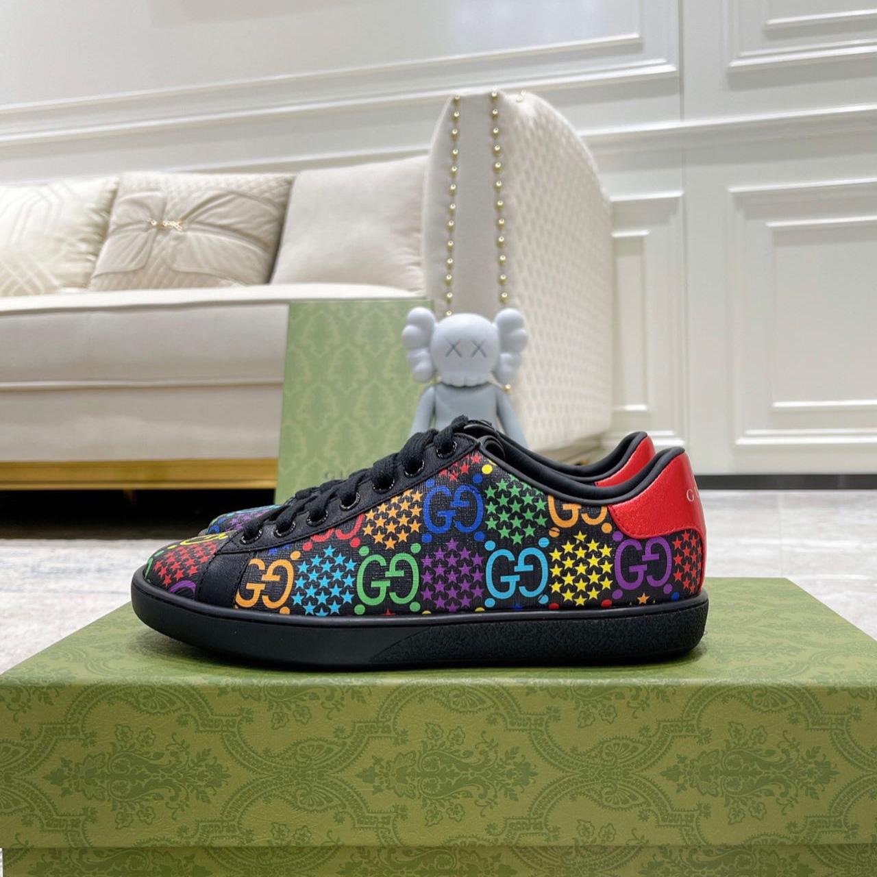 Gucci GG Psychedelic Ace Sneaker - EUR FASHION