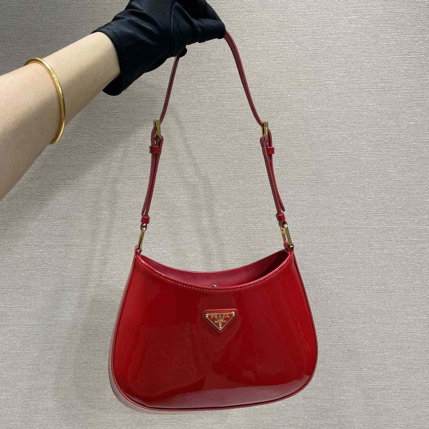 Prada Cleo Patent Leather Bag - EUR FASHION