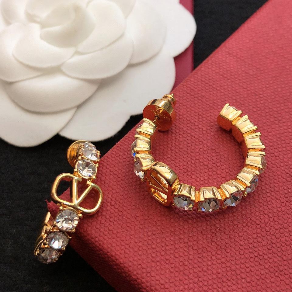 Valenti Vlogo Signature metal and Swarovski® crystal earrings - EUR FASHION