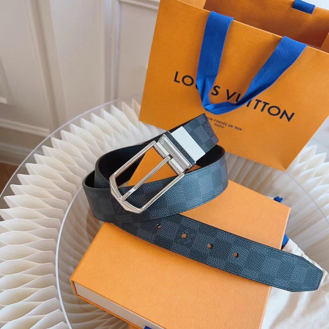 Louis Vuitton Slender 35mm Reversible Belt - EUR FASHION