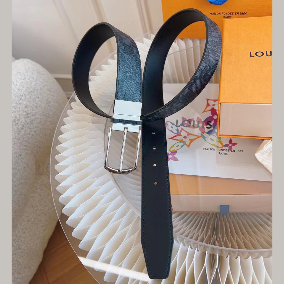 Louis Vuitton Slender 35mm Reversible Belt - EUR FASHION