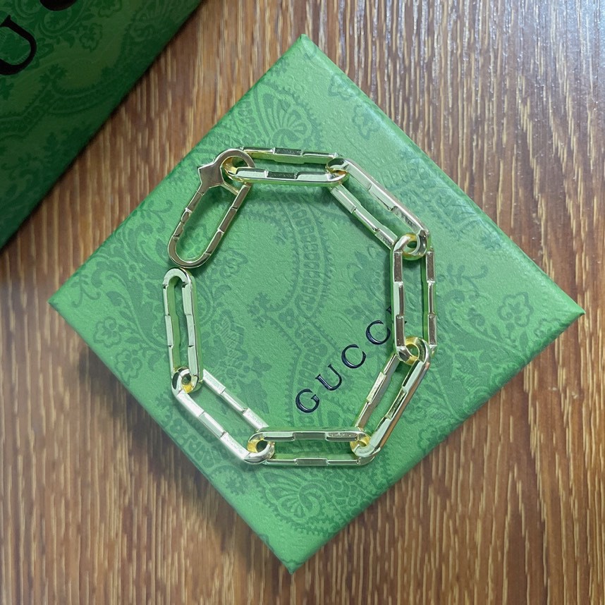 Gucci Link To Love Wide Chain Bracelet - EUR FASHION