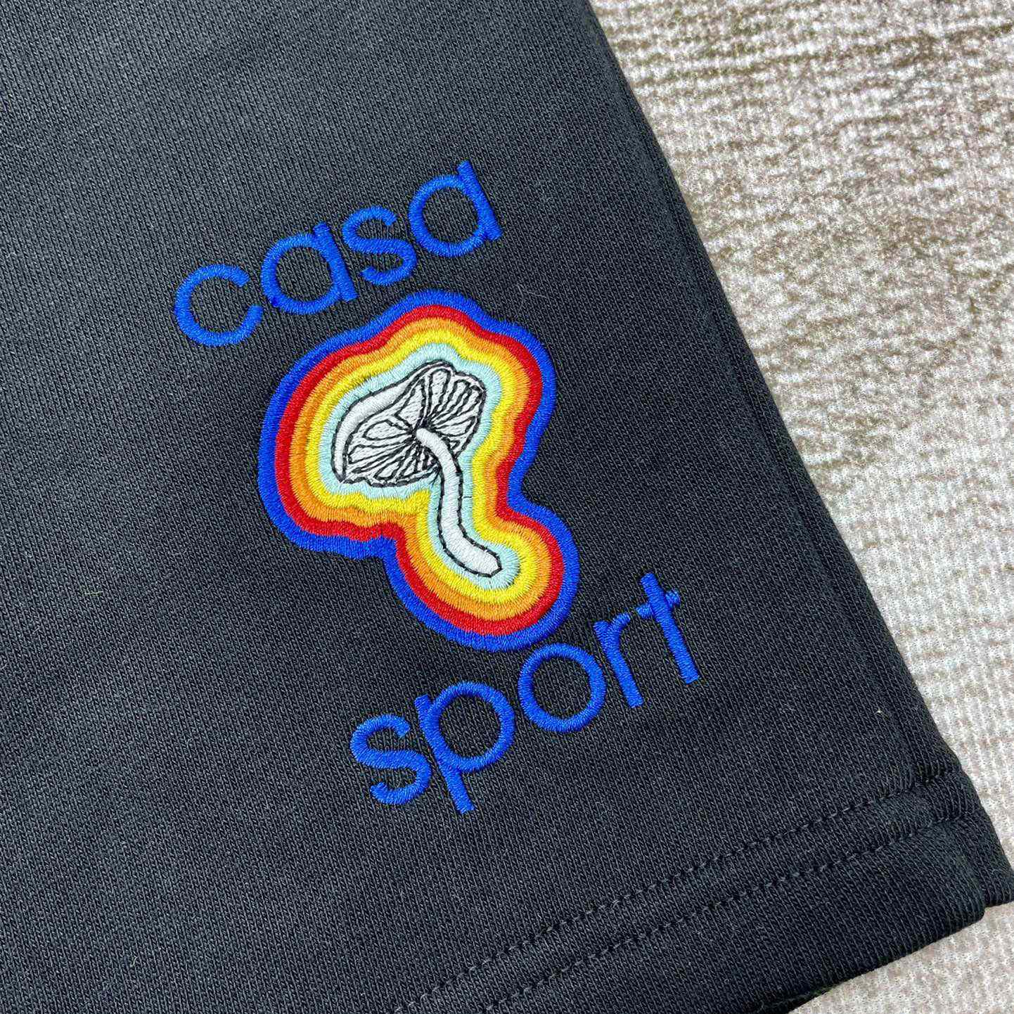 Casablanca Casa Sport Logo Sweat Shorts - EUR FASHION