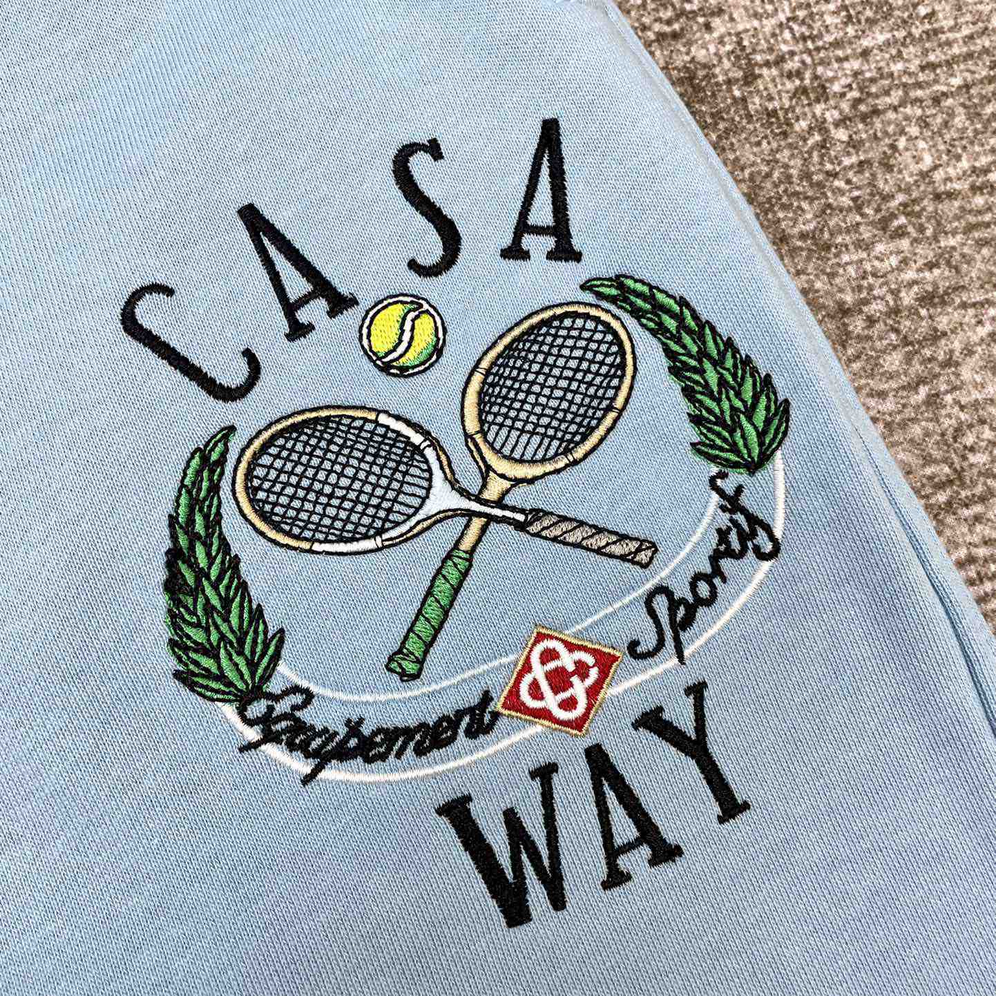 Casablanca Embroidered-logo Track Pants - EUR FASHION