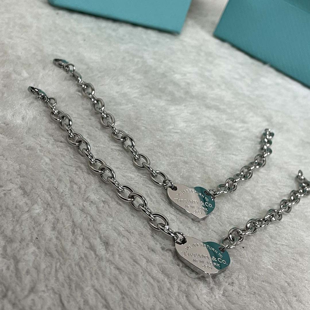 Tiffany&CO Full Heart Toggle Bracelet - EUR FASHION