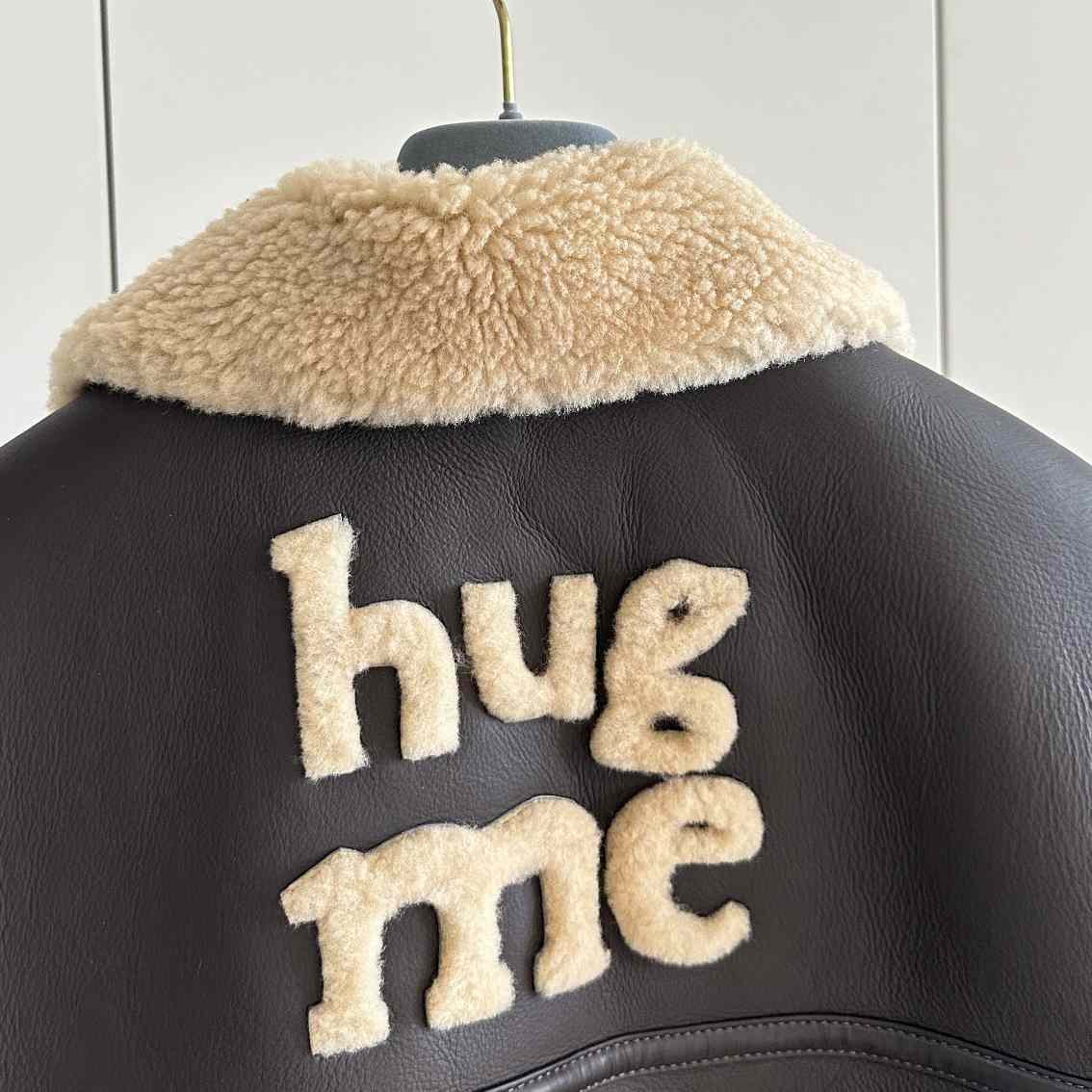 Moschino 'Hug Me' Leather Jacket - EUR FASHION