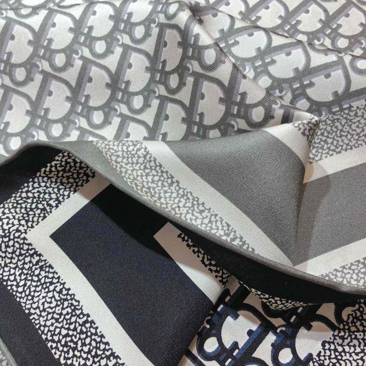 Dior Oblique Diortwin 90 Square Scarf - EUR FASHION