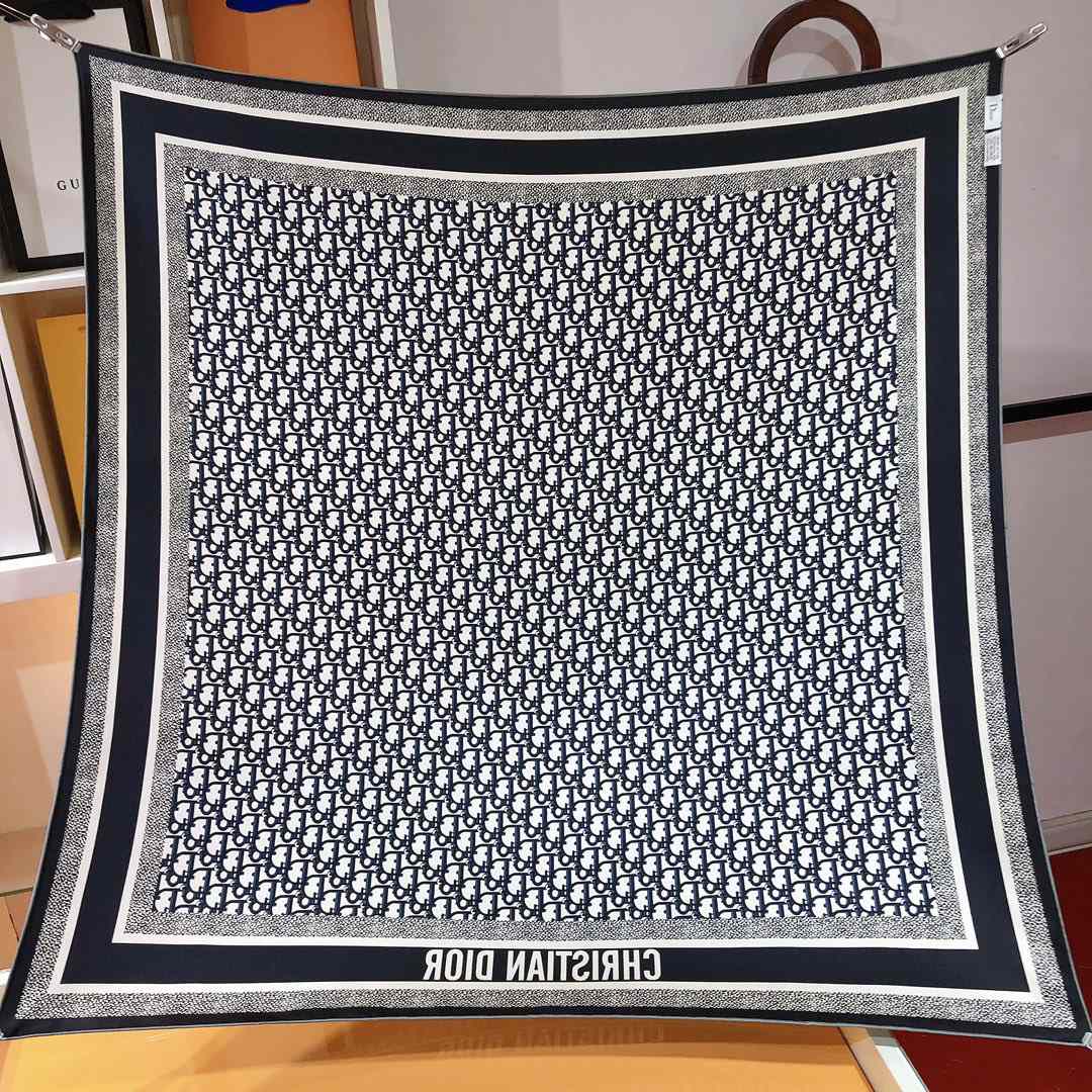 Dior Oblique Diortwin 90 Square Scarf - EUR FASHION