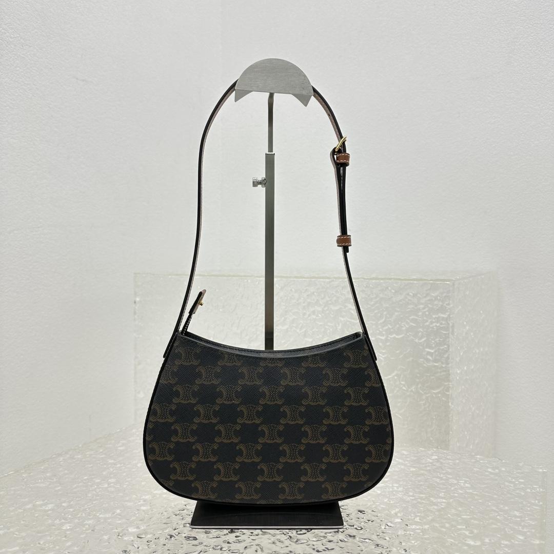 Celine Medium Tilly Bag In Shiny Calfskin - EUR FASHION