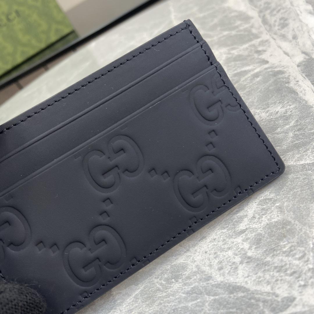 Gucci GG Rubber-effect Card Case - EUR FASHION