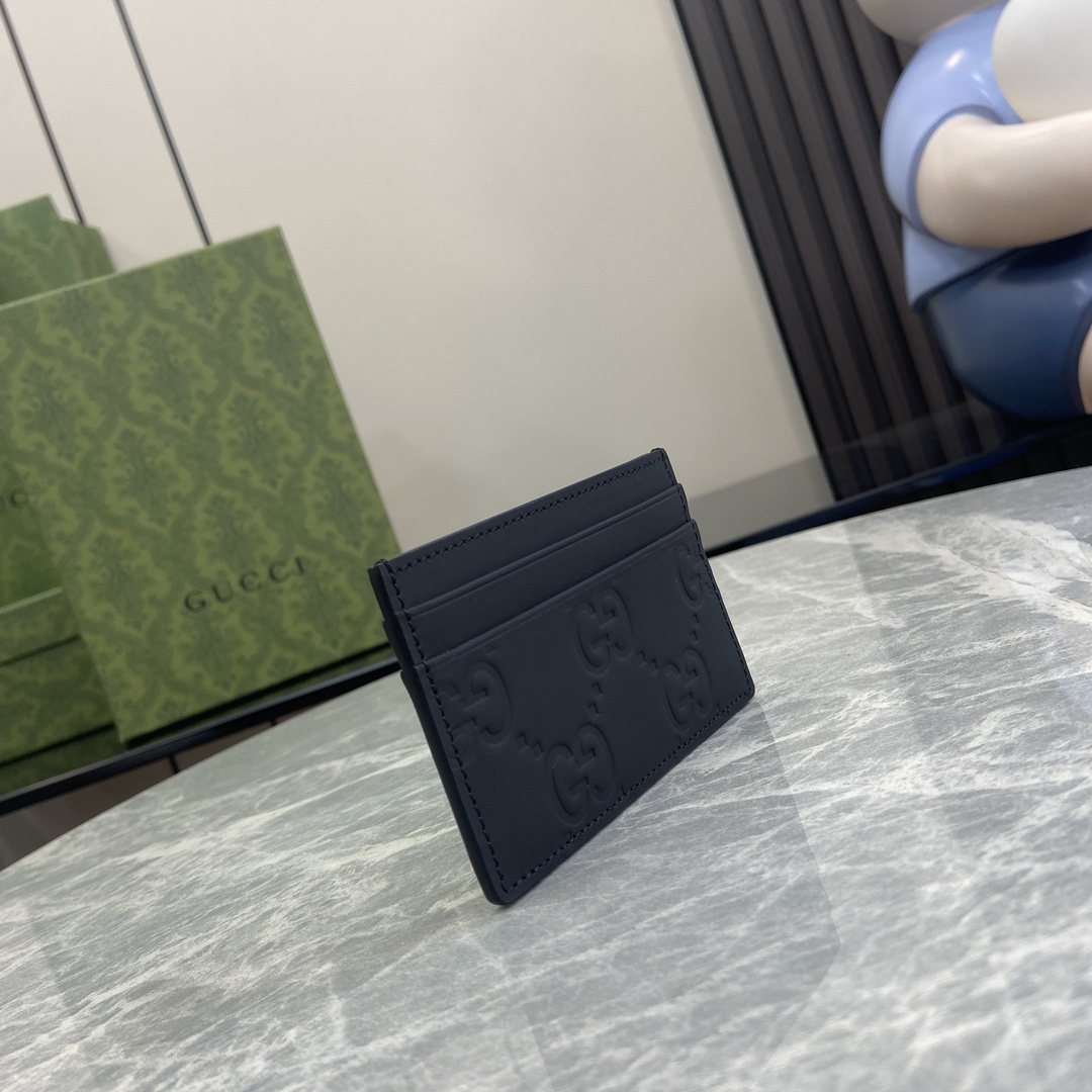 Gucci GG Rubber-effect Card Case - EUR FASHION