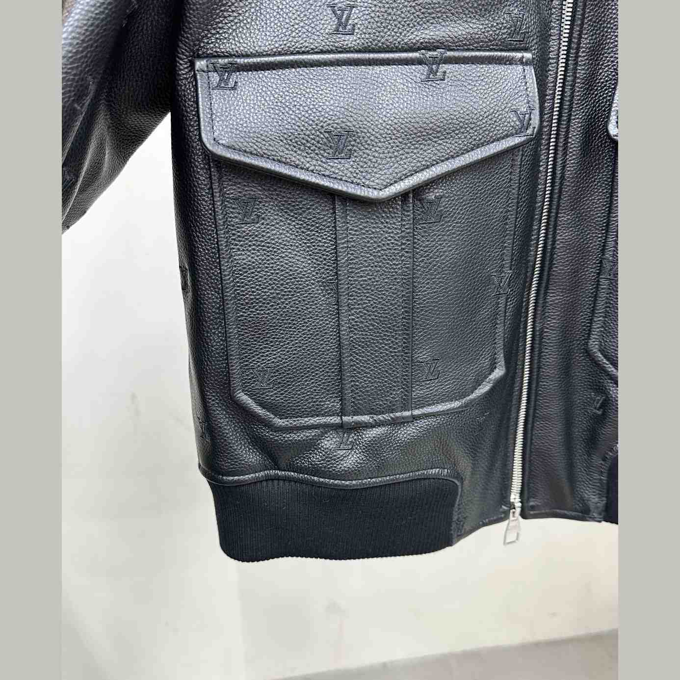 Louis Vuitton Leather Aviator Mink Collar    1AFIPA - EUR FASHION