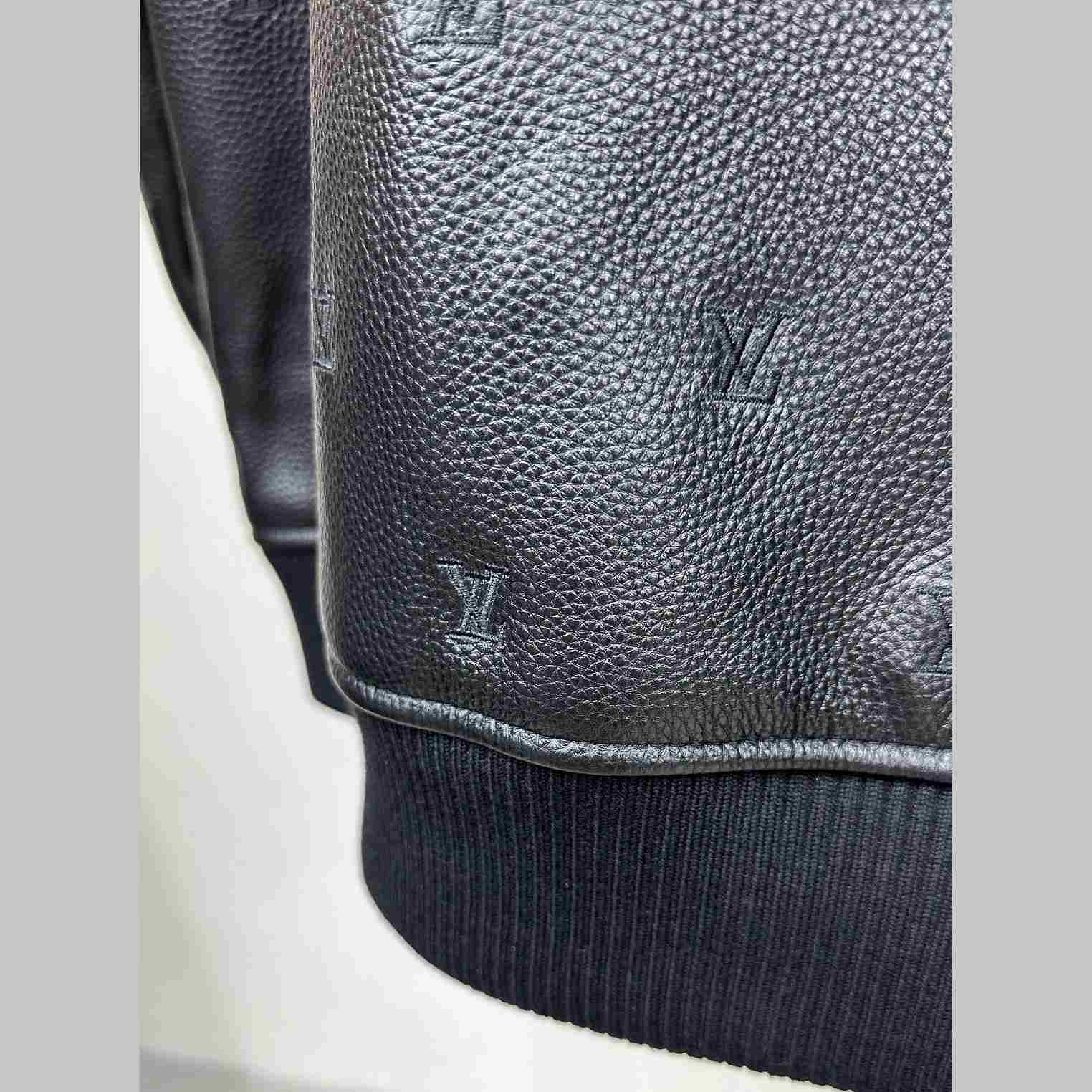 Louis Vuitton Leather Aviator Mink Collar    1AFIPA - EUR FASHION