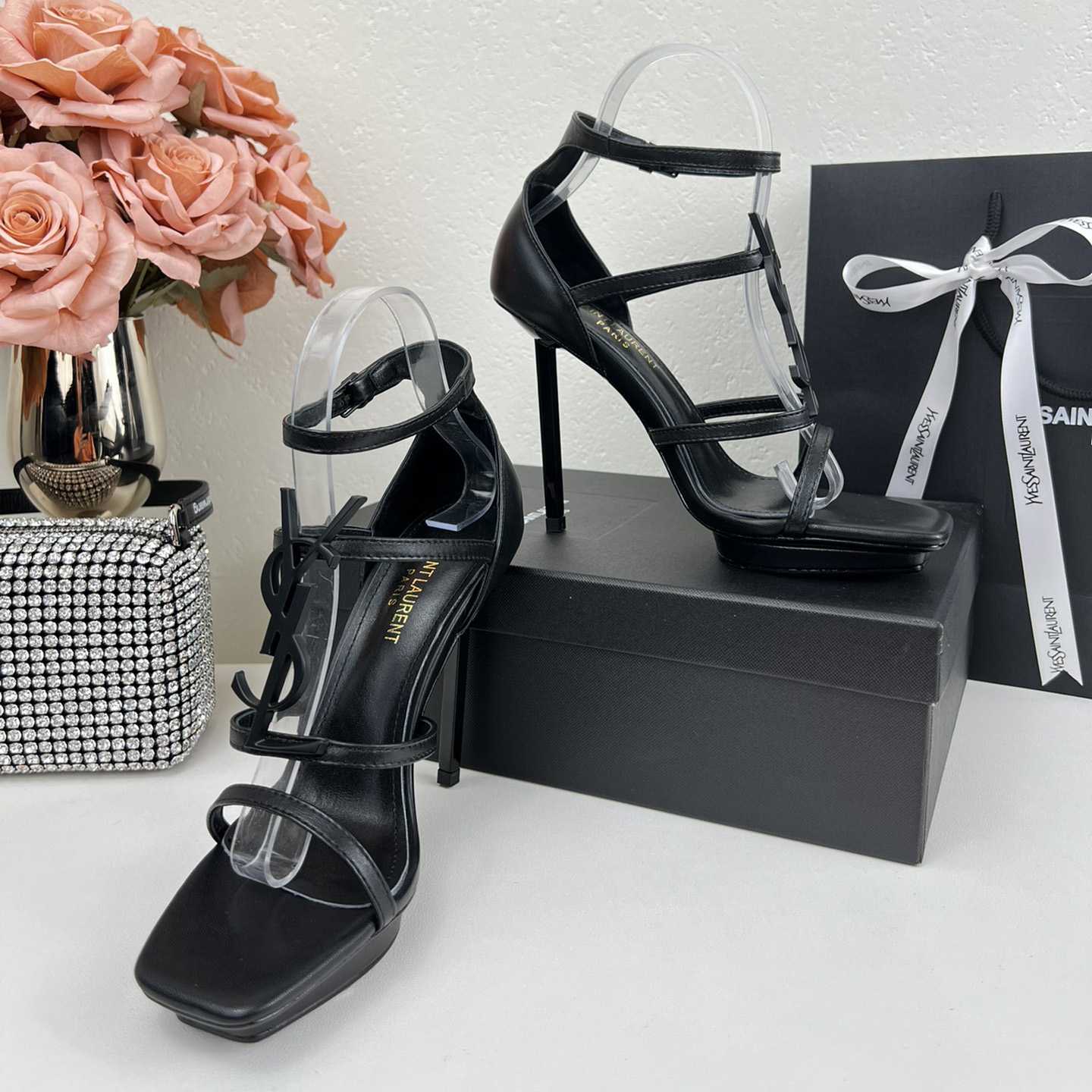 Saint Laurent Cassandra Sandals - EUR FASHION