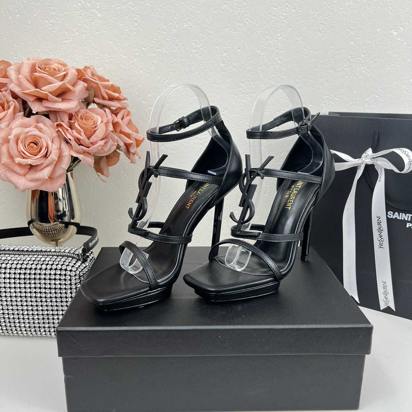 Saint Laurent Cassandra Sandals - EUR FASHION